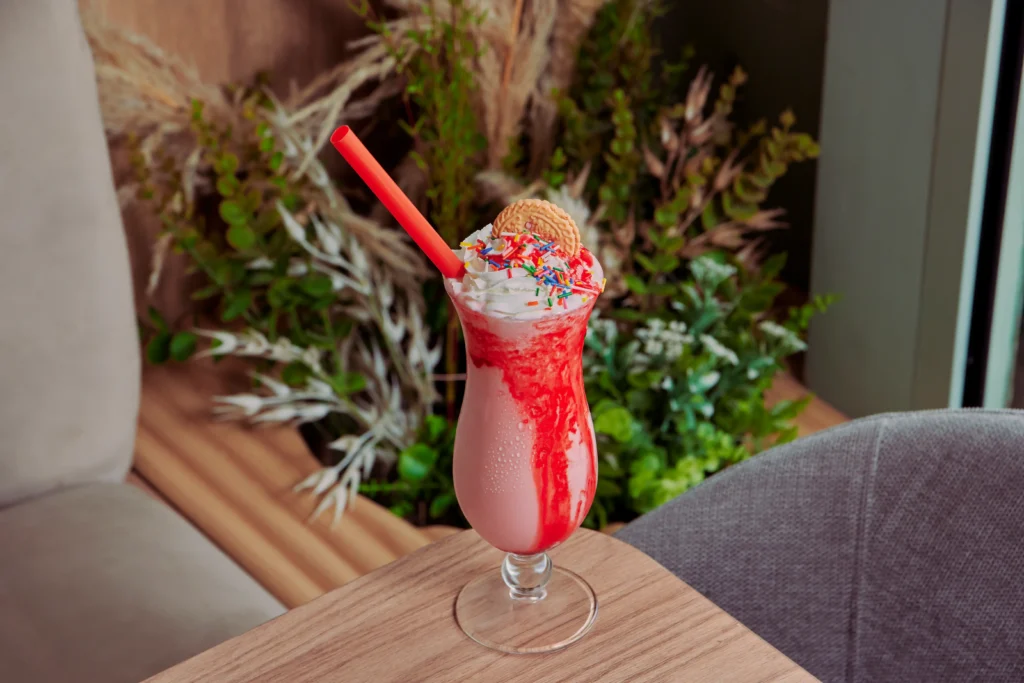 Milkshake de fresa